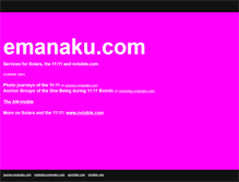 Tablet Screenshot of emanaku.com